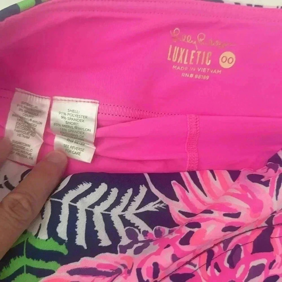 Lilly Pulitzer Monica golf skort in Oyster bay navy ruffle your feathers size 00 - Picture 6 of 10